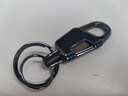 九乘（JIUCHENG）汽车钥匙扣电动自行车防丢腰挂男士摩托车钥匙扣创意简约 黑6611 实拍图