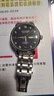 冠琴（GUANQIN）瑞士认证手表男士全自动机械表防水夜光双日历国表商务百搭男表 钻加罗马钢带本黑 实拍图