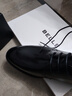 百丽男鞋商务正装皮鞋休闲增高软底真皮鞋A0916 黑色-无钉版 41 实拍图