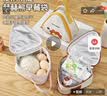 沃德百惠（WORTHBUY）保温袋上班族外出便携迷你早餐便当袋加厚锡箔饭盒手提袋 兔 实拍图