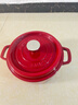 苏泊尔 SUPOR 珐琅锅汤锅24cm铸铁锅炖锅酒红ET24MF01-R  实拍图