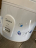美的（Midea） 微压电饭煲 精铸发热盘大容量简单易控 黑晶内胆家用迷你小电饭锅 1-2-3-5-8人家用商用 4升款 4L 2-6人用 实拍图