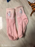 迪士尼女童袜子秋季棉袜宝宝中筒袜儿童爱莎女孩冰雪奇缘童袜 搭色M 实拍图