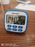 汉时（Hense）24小时正倒计时器厨房定时器提醒器学生学习做题小闹钟时钟 HT43 蓝色 实拍图