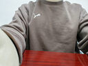彪马（PUMA）加绒加厚针织圆领运动卫衣男女款冬季休闲上衣632292 咖啡棕-65 M (175/96A) 实拍图