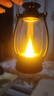 【露营灯】创意复古手提小夜灯网红迷你氛围小马灯桌面摆拍油灯 复古手提小夜灯【黑色1个】 实拍图