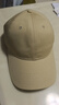 回力大头围棒球帽子男士潮流鸭舌帽女纯色休闲户外运动遮阳四季太阳帽 卡其 L 【59-65cm】加大加深适合大头围 实拍图