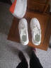 安踏兔子鞋丨关晓彤同款休闲鞋女鞋春季厚底革面保暖小白鞋运动老爹鞋 实拍图