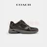 蔻驰（COACH）新品男士男鞋经典标志SPORT运动鞋跑步鞋休闲鞋轻便日常百搭通勤 炭黑色/黑色 41.5 实拍图