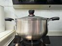 苏泊尔SUPOR 小红圈304不锈钢汤锅奶锅煮面锅20cm复底通用ST20H1 实拍图