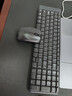 罗技（Logitech）MK220 键鼠套装 无线键鼠套装 办公键鼠套装  多媒体键鼠套装 带无线2.4G接收器 黑色 实拍图