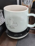 小熊（Bear）加热杯垫热牛奶神器恒温保温 办公室好物电热养生热奶器暖暖杯温奶器暖烧水杯垫 【杯垫+陶瓷杯+勺子】A16B1 0.3L 实拍图