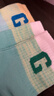 【单双低至1.29】渐变色袜子女中筒袜春秋百搭字母个性运动潮袜 【颜色随机】3双 均码 实拍图