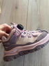 Jeep儿童鞋子中大童秋季轻便软底跑步鞋女2025新款防滑户外男童运动鞋 粉紫-皮面 31 鞋内长约19.8cm 实拍图