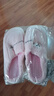 小熊小兔踩屎感棉拖鞋女士厚底防滑冬季外穿居家情侣保暖学生男 小熊小兔棉拖-粉色 38-39 适合37-38 实拍图
