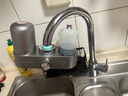小质水龙头过滤器净水器家用自来水滤水器前置过滤器厨房卫生间通用软水机除菌除水垢除余氯 可手洗滤芯LJ019一机5芯 除菌除氯款 实拍图