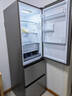 海尔（Haier）「真省电」310L三门冰箱黑金净化一级能效风冷无霜BCD-310WGHD3E7WV(银)国家补贴 实拍图