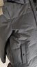 雪中飞鹅绒羽绒服男士短款脱卸帽加厚保暖休闲商务秋冬外套男装175 实拍图