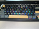 京东京造JZ990Pro三模无线蓝牙有线办公游戏键盘电竞PBT键帽RGB送男友独立数字区续航外设机械键盘鎏金黑 实拍图