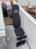 ADKING哑铃凳卧推男士仰卧起坐辅助器家用健身椅多功能运动器材专业椅子 升级9合1/固定坐垫 承重1000 实拍图