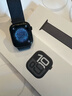 Apple/苹果 Watch Series 10 智能手表蜂窝款46毫米亮黑色铝金属表壳浓墨色回环式运动表带MWYL3CH/B 实拍图