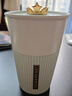 星巴克（Starbucks）薄荷绿陶瓷吸管杯600ml皇冠杯盖大容量水杯子咖啡杯年货节礼物 实拍图