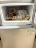 志高（CHIGO）小冰箱迷你小型家用冷藏冷冻两用宿舍出租房用双门办公室电冰箱节能省电 【店长推荐】48L银色【三天约一度电】 实拍图