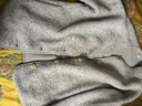 优衣库女装男装仿羊羔绒摇粒绒休闲开衫长袖宽松外套冬新款479616 02 浅灰色 M 实拍图