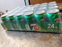 百事可乐七喜7UP 柠檬味 碳酸饮料汽水 330ml*24听胖罐 整箱装 实拍图