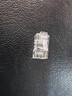 山泽 超五类网线水晶头 50U镀金工程级RJ45网线连接器 cat5e千兆网络接头 超5类网络水晶头100个 C550U 实拍图
