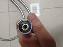 九牧（JOMOO）PVC防缠绕耐高温加厚耐压软管黄铜接头淋浴软管1.5米H3588 实拍图