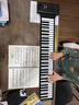 特伦斯手卷钢琴便携式88键专业版加厚编曲键盘成人口袋电子钢琴HQA88 61键黑色标准版 实拍图