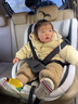 法雷曼儿童安全座椅汽车用0-12岁360度旋转婴儿宝宝车载坐躺i-Size认证 魔力灰pro【钢骨架+支撑腿】 实拍图