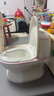 babycare马桶坐便器蹲便器儿童马桶仿真马桶坐便圈2-6岁宝宝便盆维尔粉 实拍图