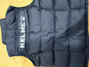 卡尔美（KELME）运动棉马甲男士坎肩秋冬保暖通勤运动防寒背心无袖棉袄 黑色 L  实拍图