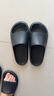 朴西香蕉船情侣凉拖鞋女浴室不易滑室内居家四季拖鞋男 黑色 40-41 实拍图