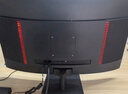 泰坦军团31.5英寸 2K 180Hz 人体工学支架 HDR高动态显示 带电竞背光灯 1500R曲面电竞显示器 C32A1R 实拍图