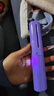 无线直发梳【戴森平替】负离子便携蓬松神器温控直卷两用男女通用内扣高颅顶不伤发外出便携送礼 紫色 30mm 【旗舰款】蓬松高颅顶+防烫设计 实拍图