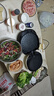 美的（Midea）电饼铛家庭用双面加热上下盘可拆洗煎饼铛煎烤机烙饼锅早餐机加深烤盘大火力大尺寸电饼档JKC3078 实拍图