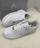 NIKE耐克AIR FORCE 1(GS)空军一号大童鞋女鞋小白鞋DH2920-111 37.5 实拍图