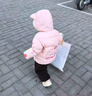 巴拉巴拉童装儿童羽绒服宝宝2025新款冬季婴儿轻薄外套男童女童上衣反季萌 实拍图