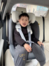 innokids儿童安全座椅婴儿0-4-12岁汽车360度旋转i-size认证通风IK18 旗舰款雾凇灰【I-SIZE大满贯】 实拍图