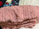 【加厚保暖】套装亲肤舒适 珊瑚绒睡衣套装 粉色 均码【80-140斤】 实拍图