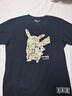 优衣库男装女装亲子UT Pokémon印花短袖T恤宝可梦皮卡丘475742 09 黑色 L /175/100A 实拍图