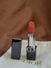 迪奥DIOR烈艳蓝金口红丝绒707哑光3.5g唇膏生日礼物 新年礼物送女生 实拍图