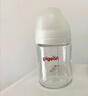 贝亲（Pigeon）新生儿 防胀气宽口径玻璃奶瓶160ml SS号奶嘴 0个月+ AA260 实拍图