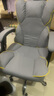 奥伦福特 电脑椅办公椅子电竞椅家用人体工学椅老板椅主播靠背椅皮革转椅 创意工学椅-灰+含乳胶垫【二代升级】 实拍图