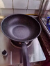 苏泊尔（SUPOR）炒锅 麦饭石色不粘锅平底煎锅无油烟炒菜锅具电磁炉燃气灶通用 EC32SP02 直径（适用3-5人） 32cm 实拍图
