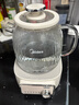 美的（Midea）花漾0胶水全玻璃养生壶 多功能煮茶壶 母婴烧水壶 恒温电热水壶 全自动一体煮茶器1.2L YS12B302J 实拍图