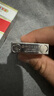 神骏（GHORSE）法国高端个性纯黄铜清脆砂轮充气体朗声打火机男士侧滑个性送礼品 绅士银 套装 1个 实拍图